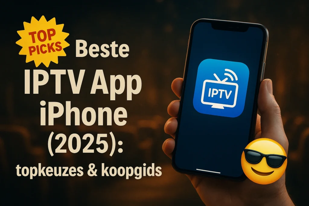 IPTV Apps voor iPhone Vergeleken (2025) – Welke is de Beste Keuze?